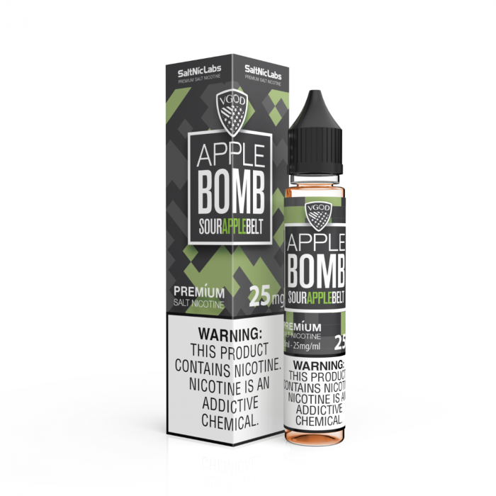 Apple Bomb - VGod SaltNic | 30ML Vape Juice | 25MG, 50MG | Vape Paradise