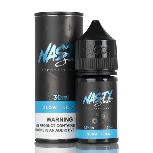 Slow Blow - Nasty Salt | 30ML Vape Juice | 35MG, 50MG | Vape Paradise