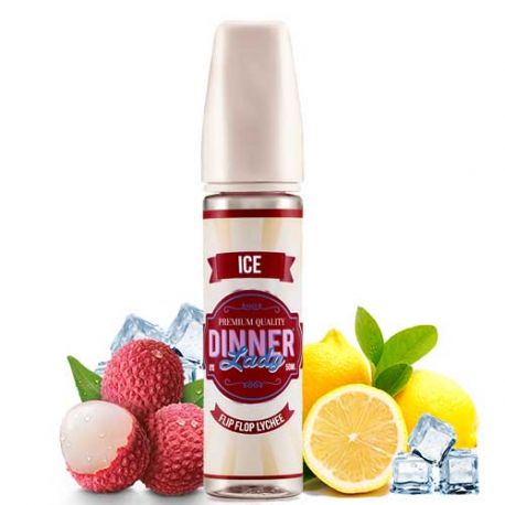 Flip Flop Lychee Ice - Dinner Lady | 60Ml Vape Juice | 3MG, 6MG | Vape Paradise