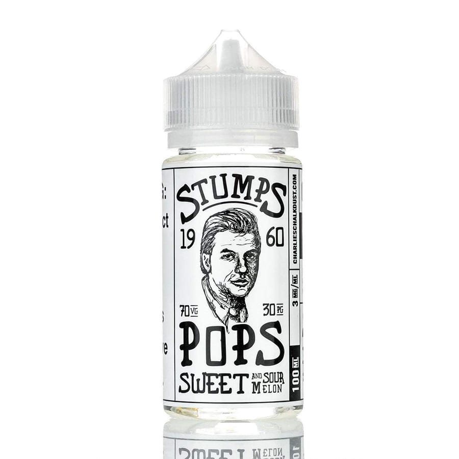 Sweet and Sour Melon - Stumps Pops | 100ML Vape Juice | 0MG