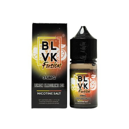 Lemon Tangerine Ice - BLVK Fusion Salts | 30ML Vape Juice | 35MG, 50MG | Vape Paradise