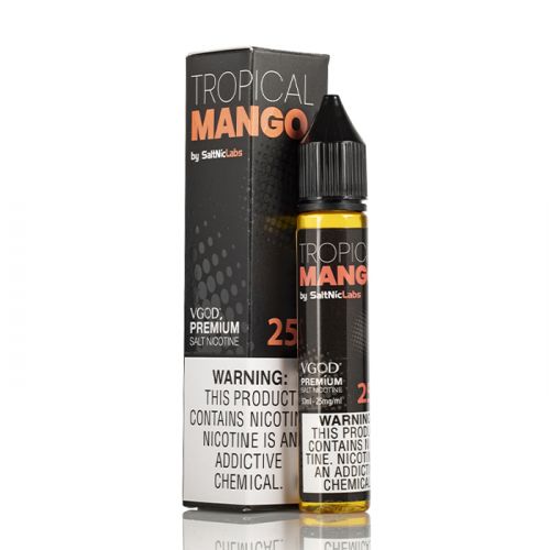 Tropical Mango - VGod SaltNic | 30ML Vape Juice | 25MG, 50MG | Vape Paradise