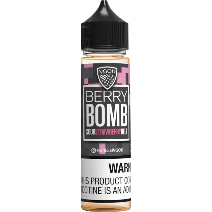 Sour Strawberry Belt - VGod | 60ML Vape Juice | 3MG, 6MG, 12MG | Vape Paradise