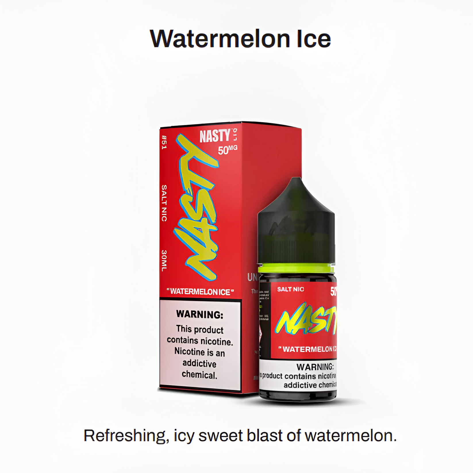 Watermelon ice - NASTY LIQ | 30ML Vape Juice  | 20MG, 50MG | Vape Paradise